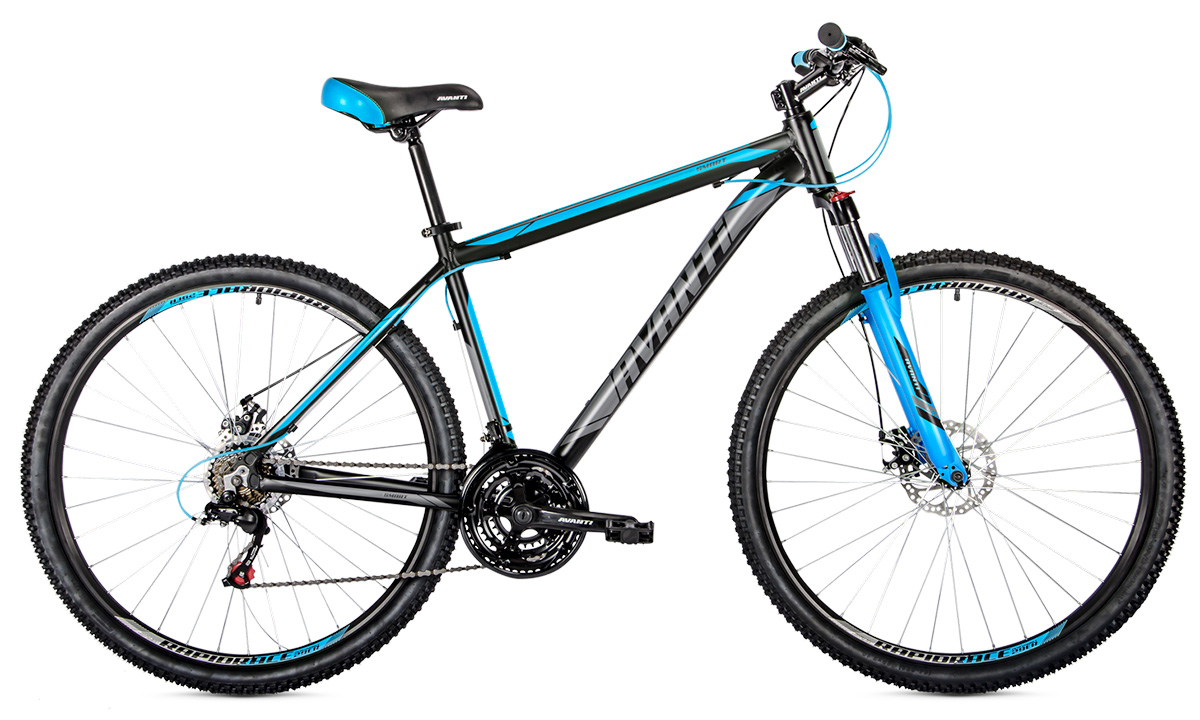 Фотографія Велосипед 29" Avanti SMART 29ER (2019) 2019 Чорно-синій